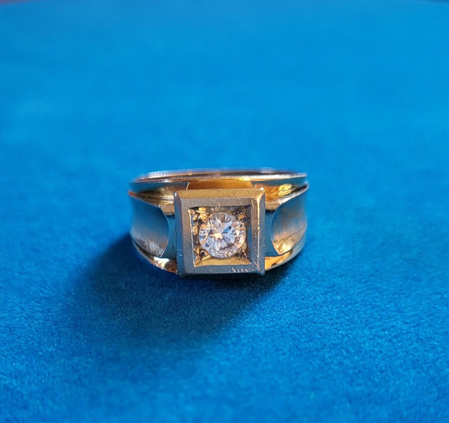 Anelli: 18 Karat 750 Massiv Ring Mit Stein – Usato da Wald ZH venduto da Aniade 9