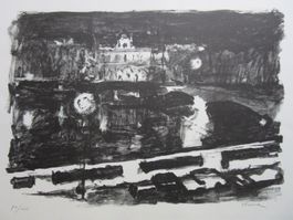 VIKTOR SURBEK LITHOGRAPHIE SIGNIERT NUMMERIERT