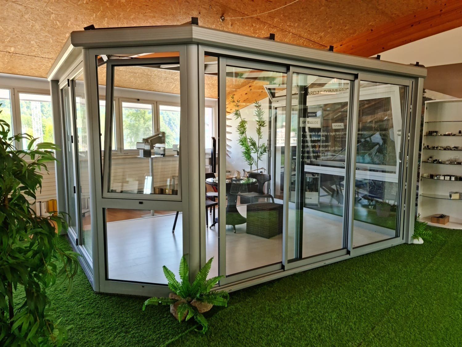 Cabanes de jardin & serres: Veranda in alluminio – Neuf (Voir description) à Caslano par ffr_5zkv