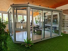 Veranda in alluminio
