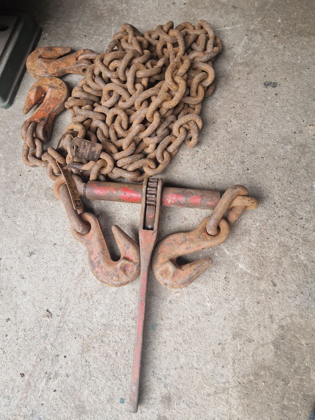 Paranco multiuso: Kette mit Spanner – Usato da Sumiswald venduto da ForstCounty 1