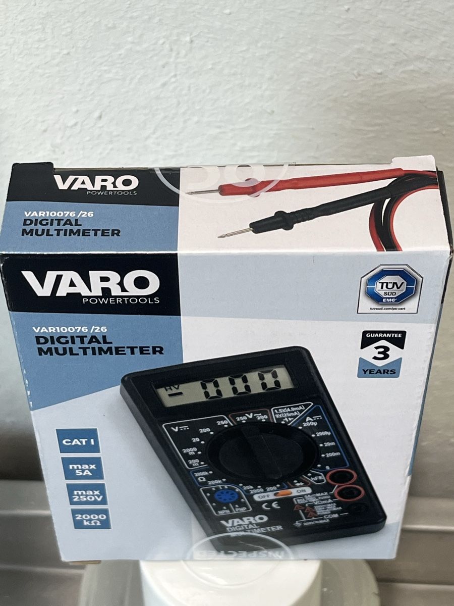 Misurare: Neues Digital Multimeter Ungeöffnet – Nuovo e nell'imballaggio originale da Illighausen venduto da remi 1