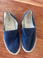 Toms Espadrilles blau Grösse W7 (37,5), wenig getragen