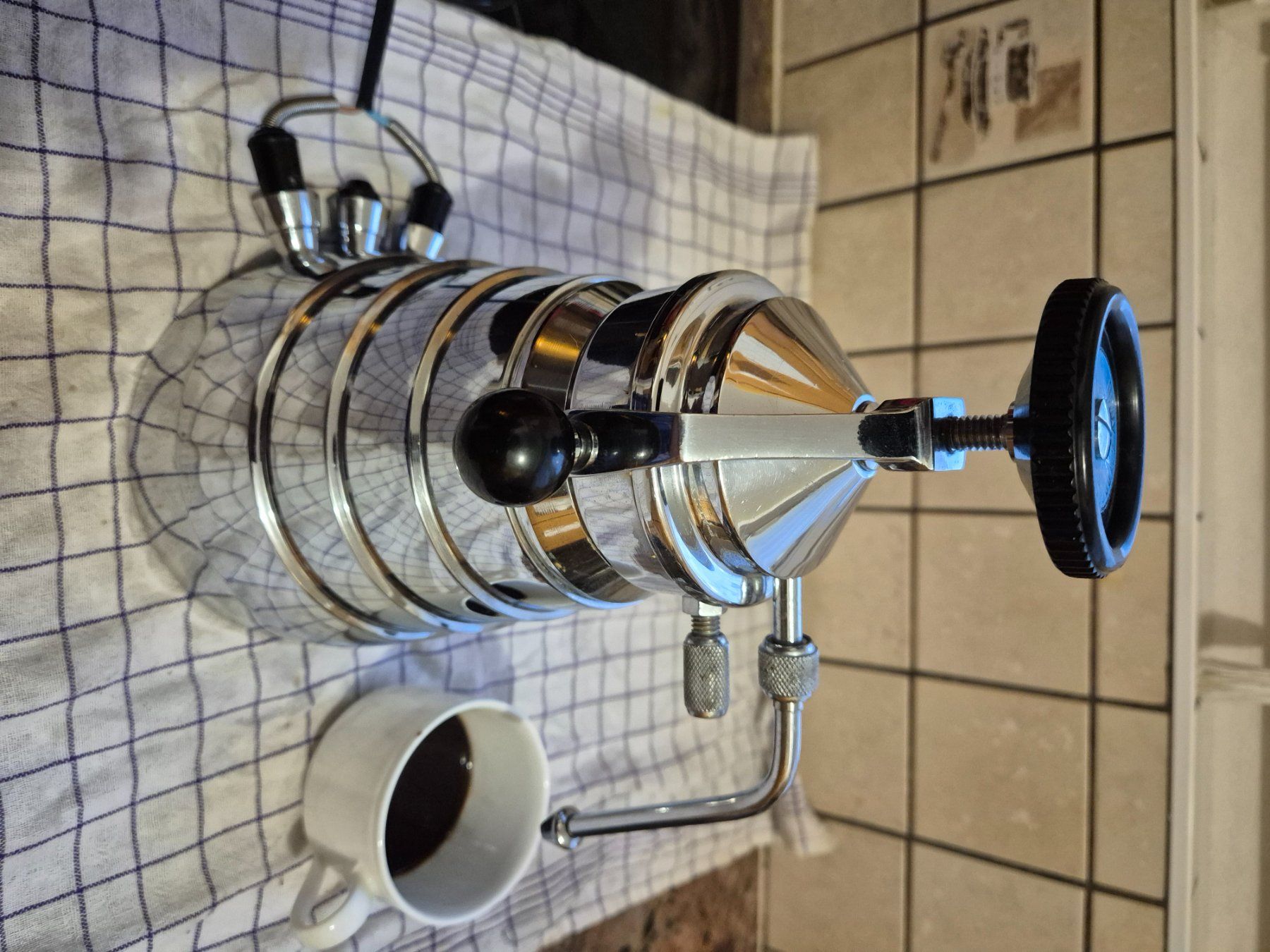Olympia Express Macchine per caffè & Macchine per espresso: Olimpia Buby Express machine à café Vintage Swiss made – Usato da Monthey venduto da McAuthor 9