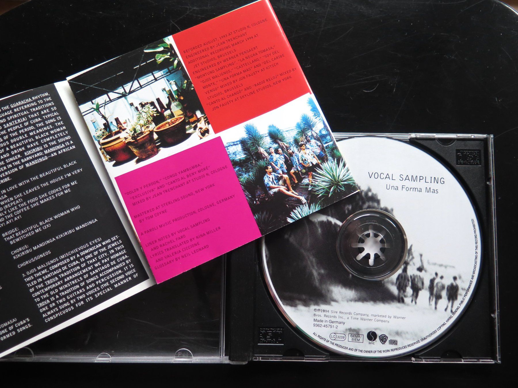 CDs: (p) CD VOCAL SAMPLING: Una forma mas, 1994 Kuba a cappella – Gebraucht aus Bern von Balzamico 2