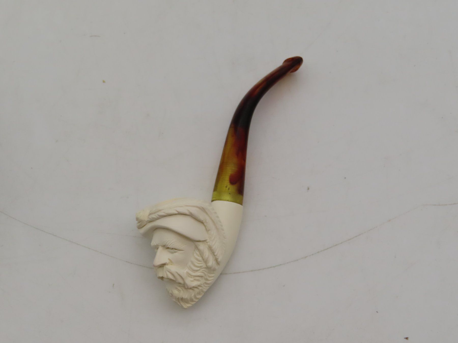Tabakpfeifen & Zubehör: Meerschaum-Pfeife mit Etui – Gebraucht aus Reinach BL von WBZ-Flohmarkt 1