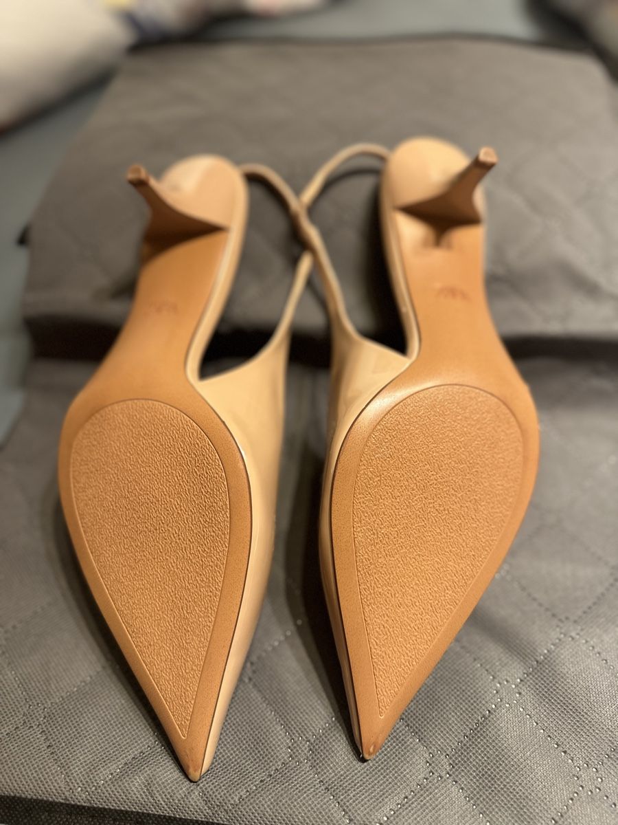 Zara Damenschuhe: Zara beige slingback heels – Neu (gemäss Beschreibung) aus Morges von Carolinafs87 2