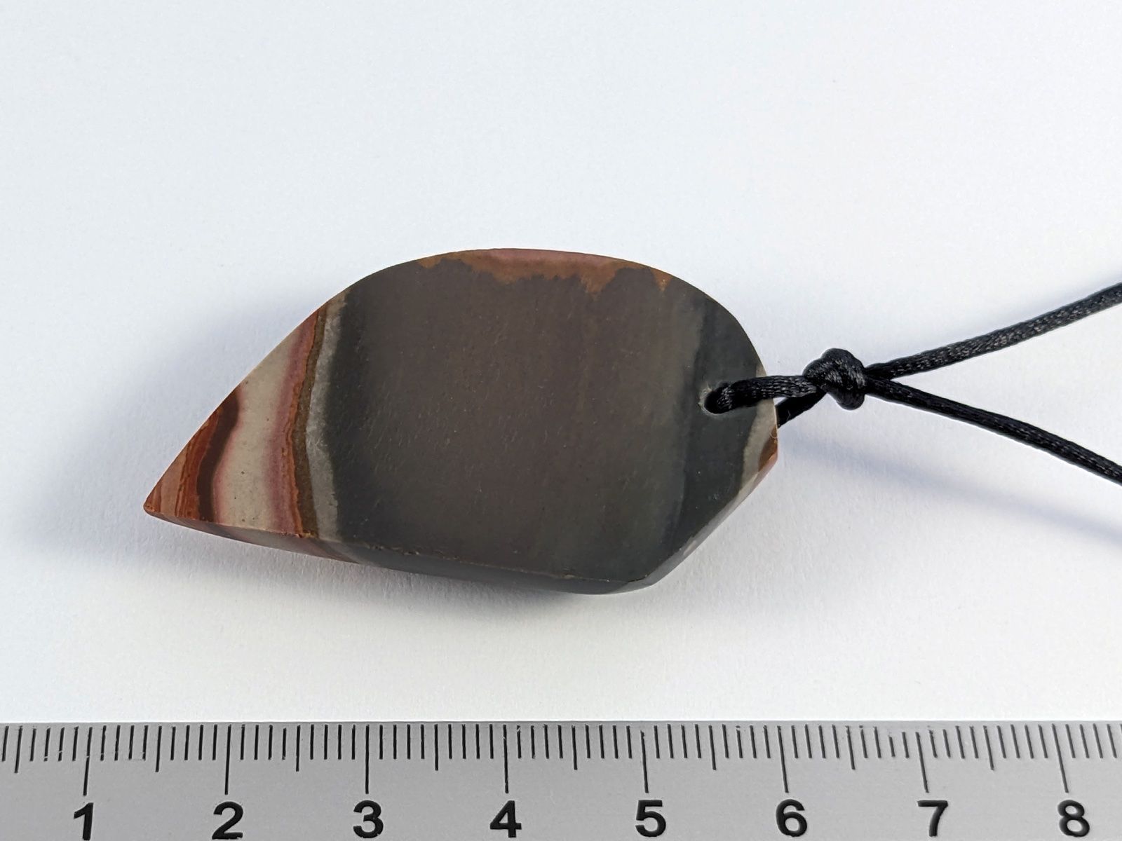 Minerali & Pietre curative: Polychrom Jaspis Anhänger 48mm – Nuovo e nell'imballaggio originale da Meilen venduto da StoneGarden 1