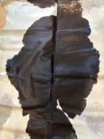 Teppich Kuhfell schwarz weiss Dekoration Grösse L