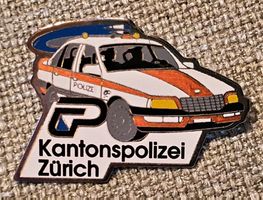 M485 - Pin Kantons Polizei Zürich Polizeiauto Opel Senator