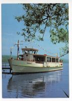 HALLWIL Motorschiff auf dem Hallwilersee