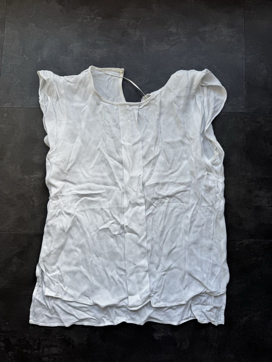 Zara Camicette: Woman White Blouse - Elegantes Hemd – Nuovo (secondo la descrizione) da Zürich venduto da forestF4iry 1