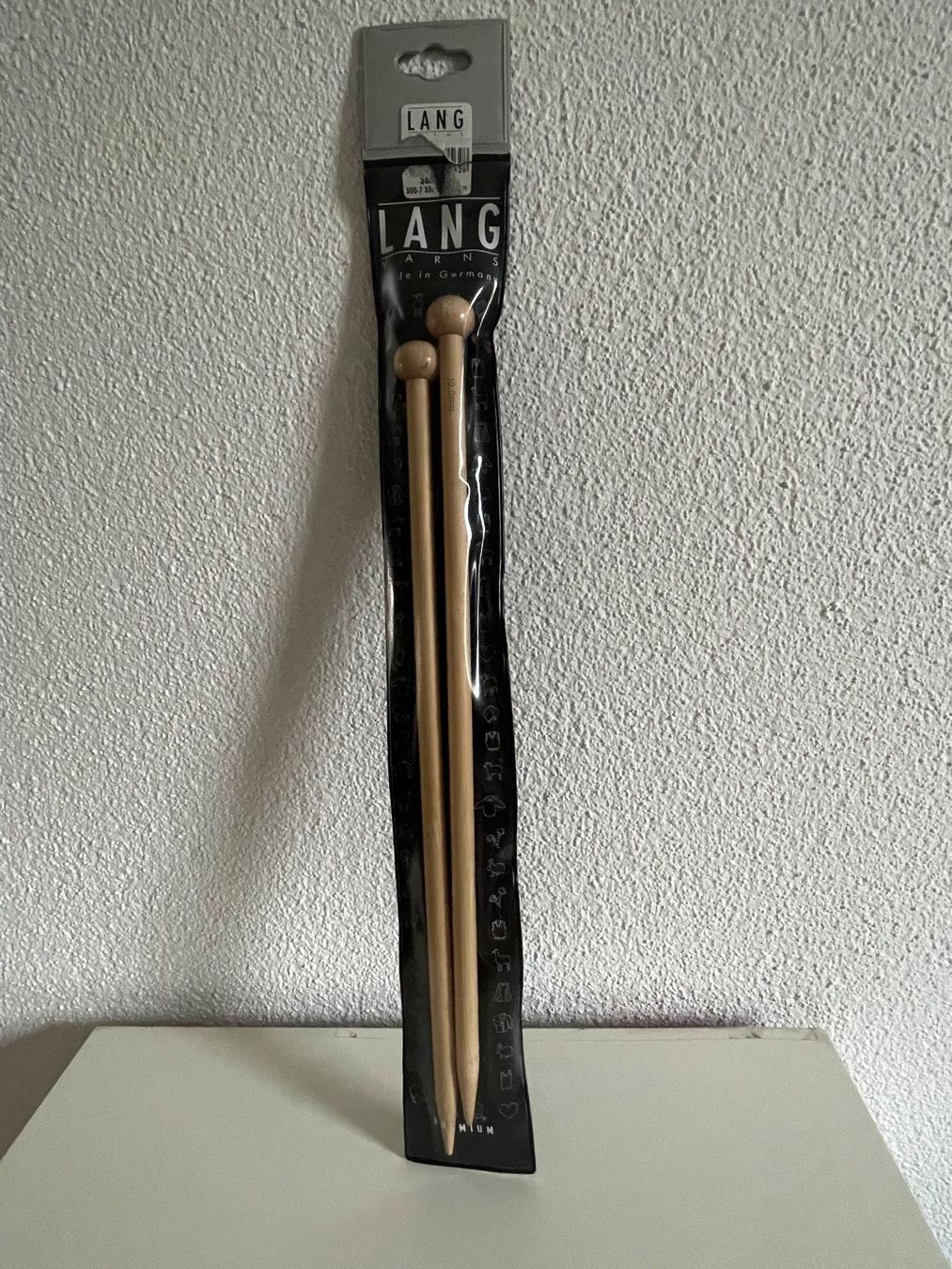 Ferri: LANG Stricknadeln Bambus 10 mm – Usato da Winkel venduto da Kade50