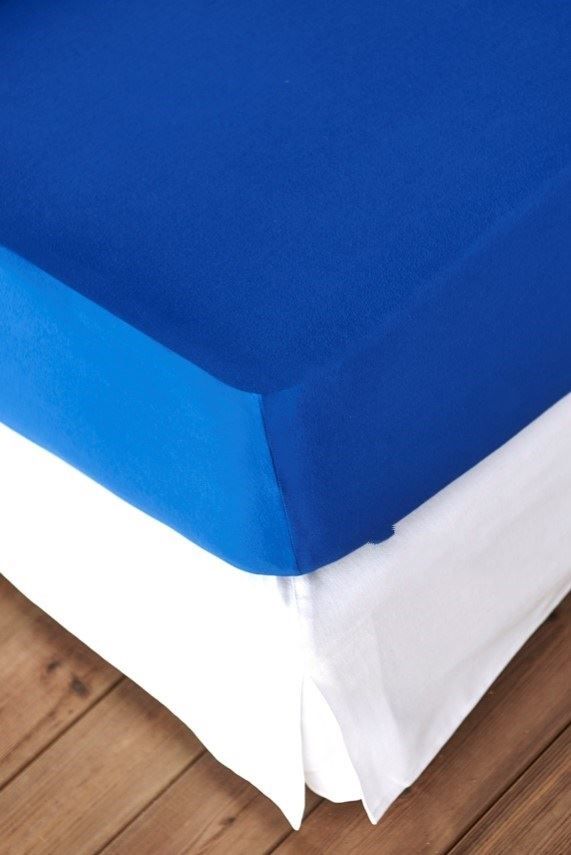 Biancheria da letto: Jersey-Fix Royalblau 80/90x200 cm – Nuovo (secondo la descrizione) da Oensingen venduto da directshop24