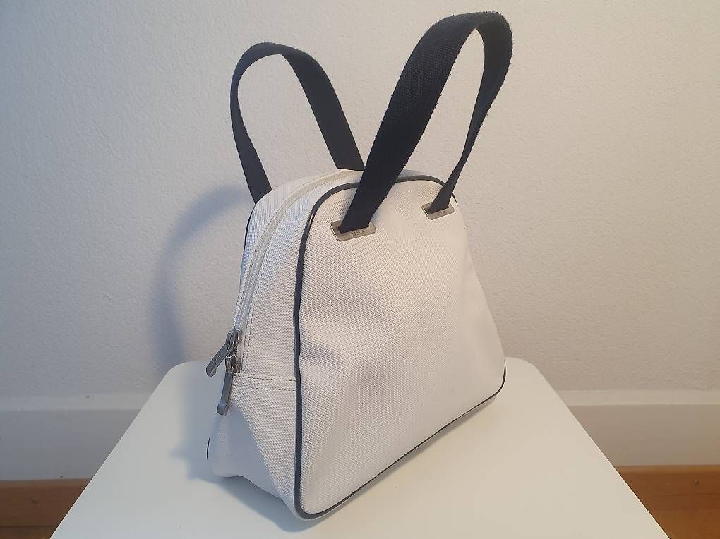 Lacoste Borse: Original Vintage Lacoste Handtasche / weiss – Nuovo (secondo la descrizione) da Bern venduto da PH85BE 2