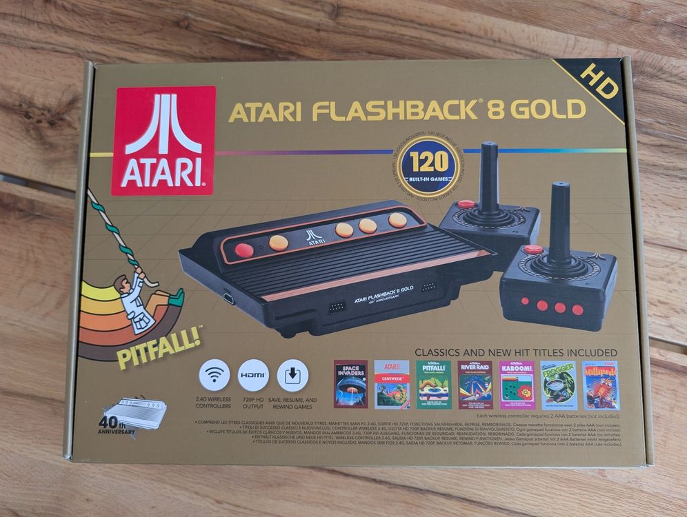 Atari Flashback 8 Gold HD Retro Konsole NEU | Kaufen auf Ricardo