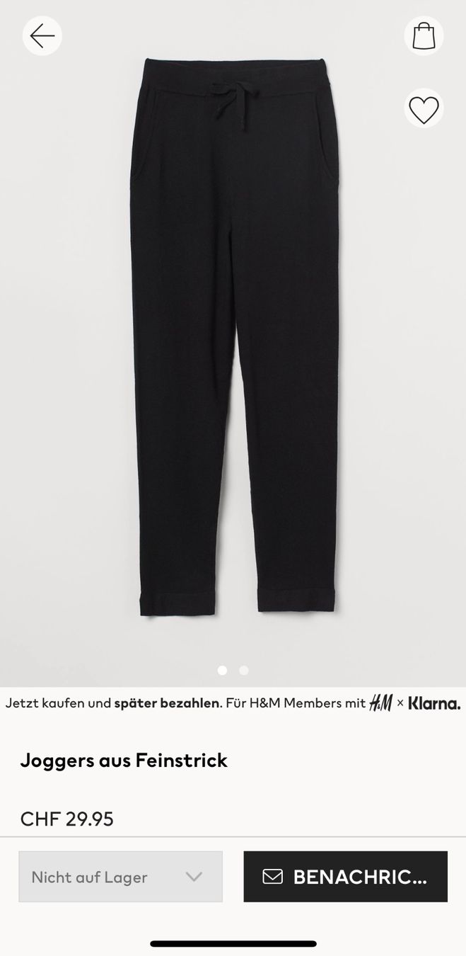 H&M Hosen: H&M Hose, Gr. S – Gebraucht aus Interlaken von fbnscl 5