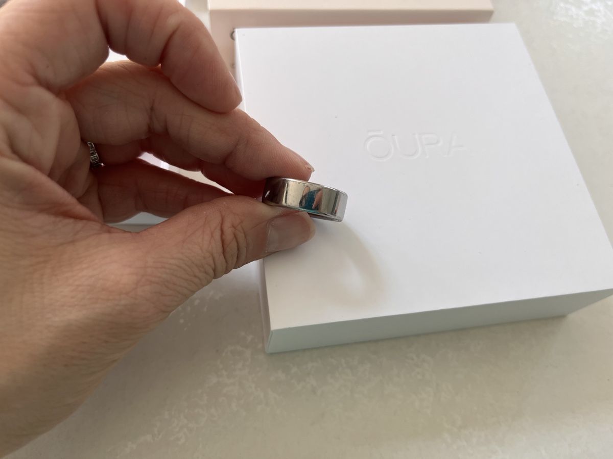 Bagues: Oura Ring 4, Gr. 8 Silber  – D'occasion à Niederwil AG par camilinna 2