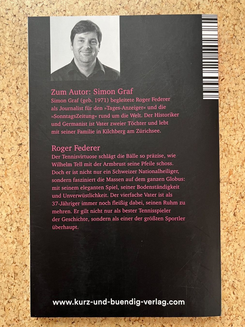Libri: Taschenbuch "Roger Federer", kurz&bündig Verlag – Usato da Grosswangen venduto da Vita500 1