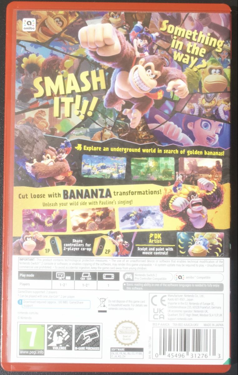 Nintendo Giochi: Donkey Kong Bananza - Nintendo Switch game – Nuovo (secondo la descrizione) da Wald ZH venduto da Carloiten 2