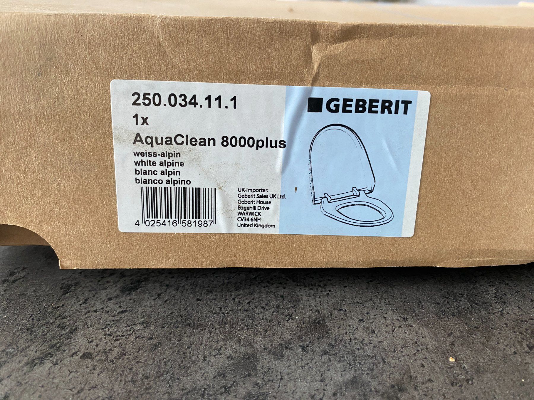 WC: WC Klosettsitz/ Deckel – Neu und originalverpackt aus Kradolf von Mucki 2