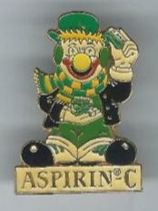 Placchette & Badge: Aspirin C, Pin – Usato da Zürich venduto da t24_de