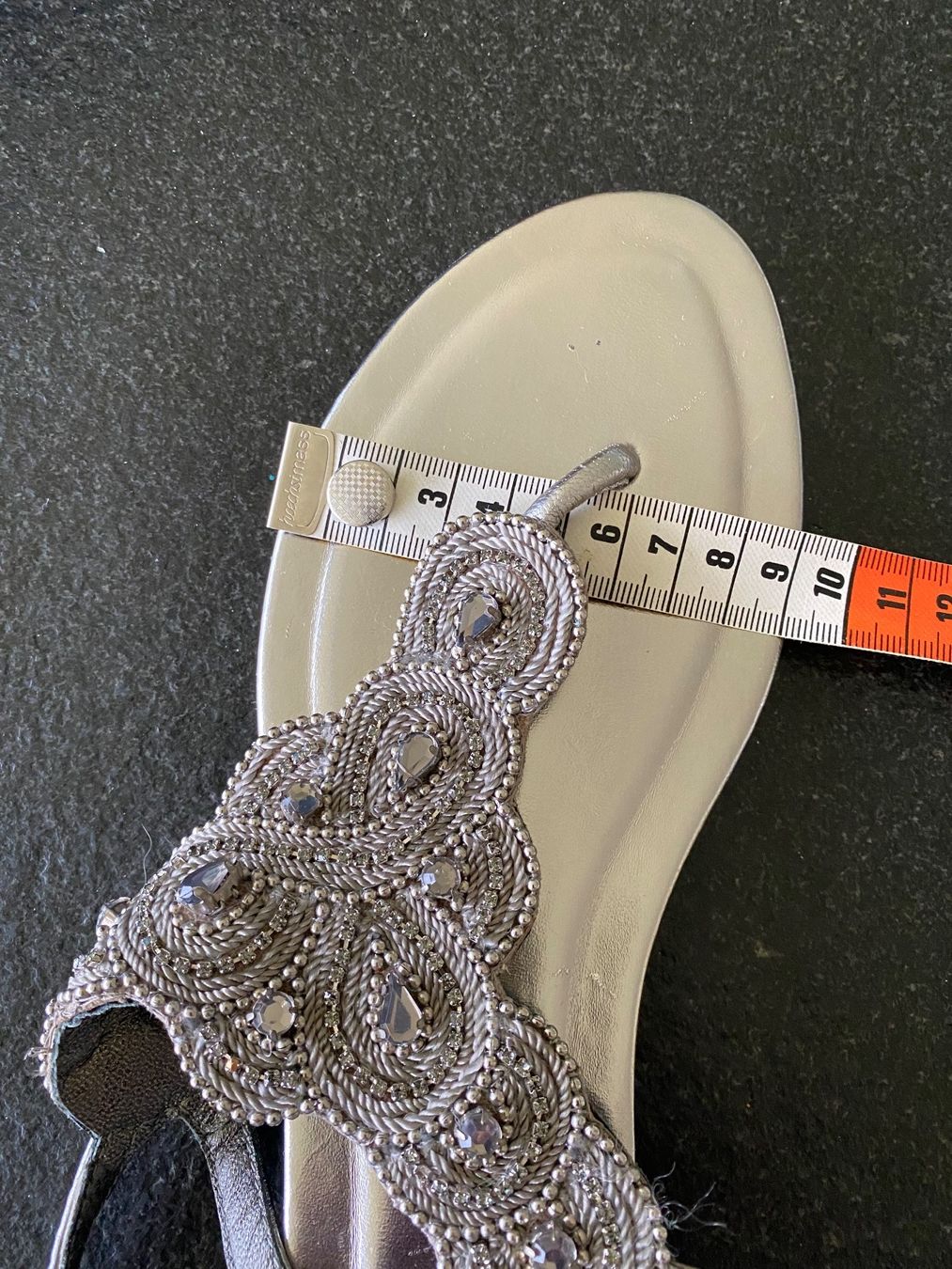 Scarpe da donna: Zehensandale Leder silber – Nuovo (secondo la descrizione) da Freidorf TG venduto da sito75 3