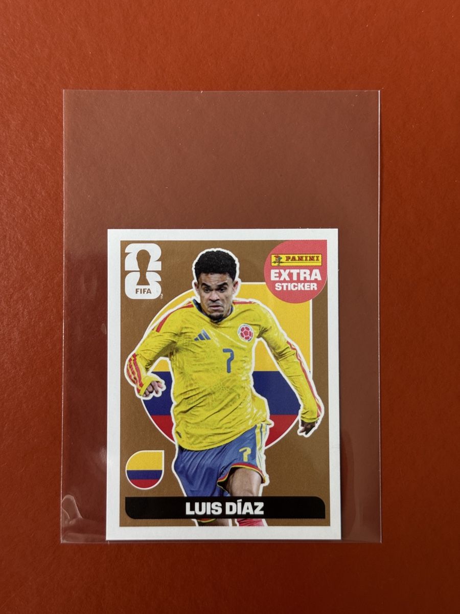 Panini Carte collezionabili: EXTRA STICKER - Luis Diaz - BRONZE - Panini WM 2026 – Nuovo e nell'imballaggio originale da Horw venduto da nad_c