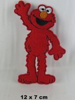 ELMO - Aufnäher - Aufbügler - Stickerei - 12x7cm