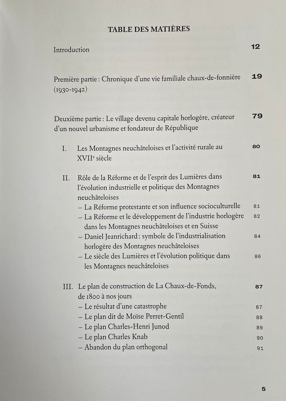 Bücher: La Chaux-de-Fonds 1530-2015 - L'impact des idées sur le dest – Gebraucht aus Savagnier von Ne2065 1