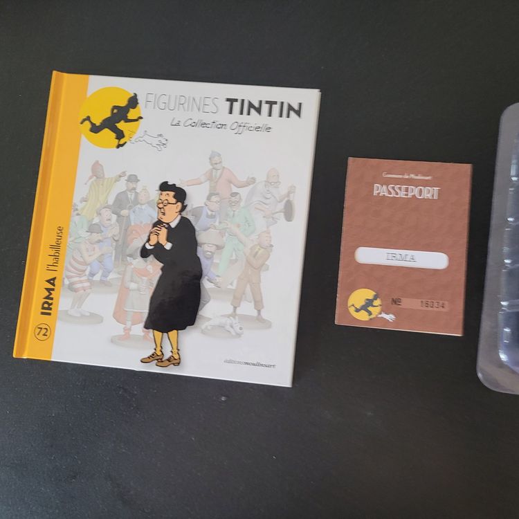 Figurine Tintin N°72 – Irma L'habilleuse – Occasion – Collection