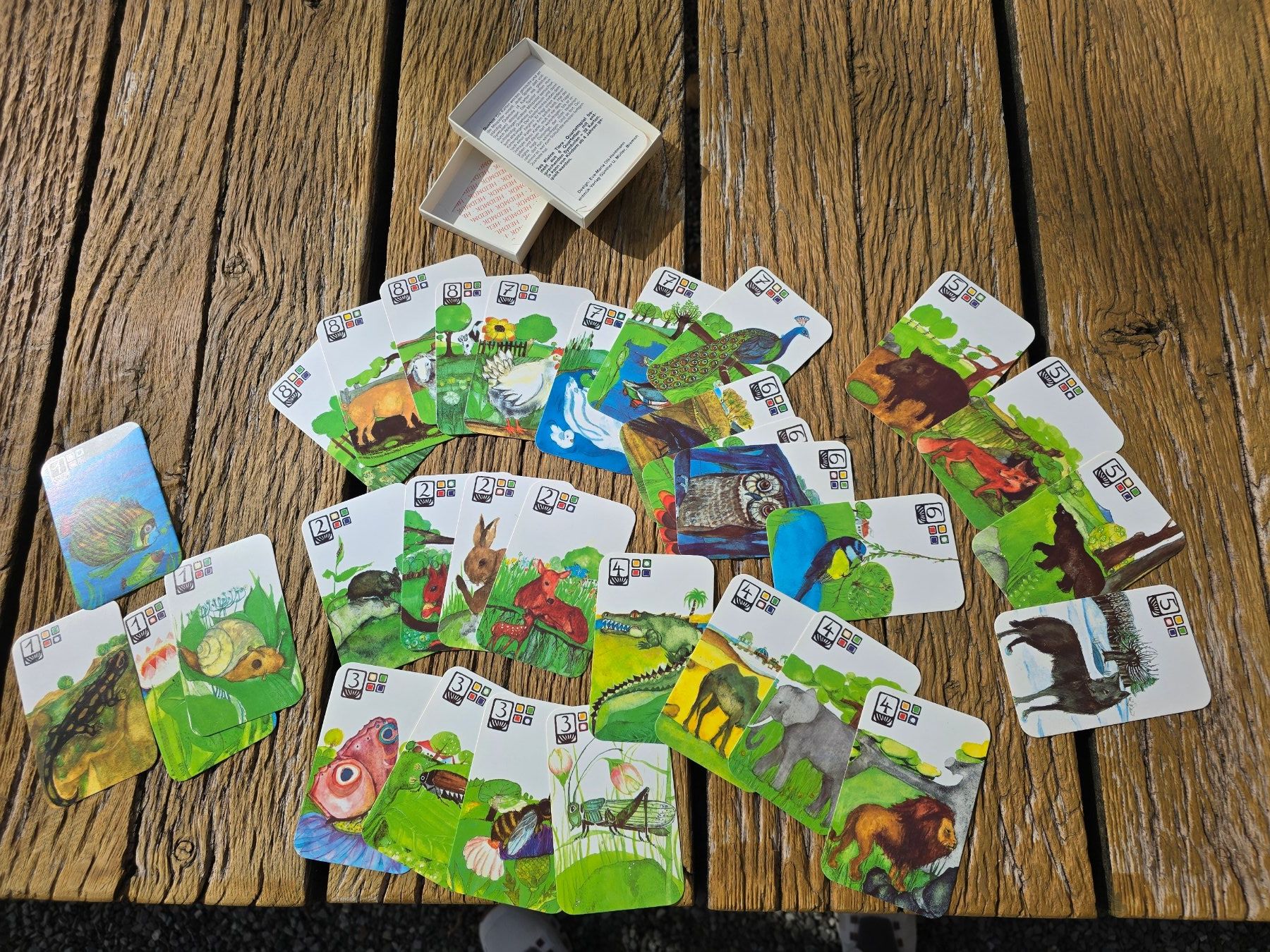 Giochi: Quartett: Kartenspiel Tiere – Usato da Romanshorn venduto da Rachacha 4