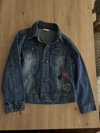 Jeansjacke, Gr. 116, Top Zustand!