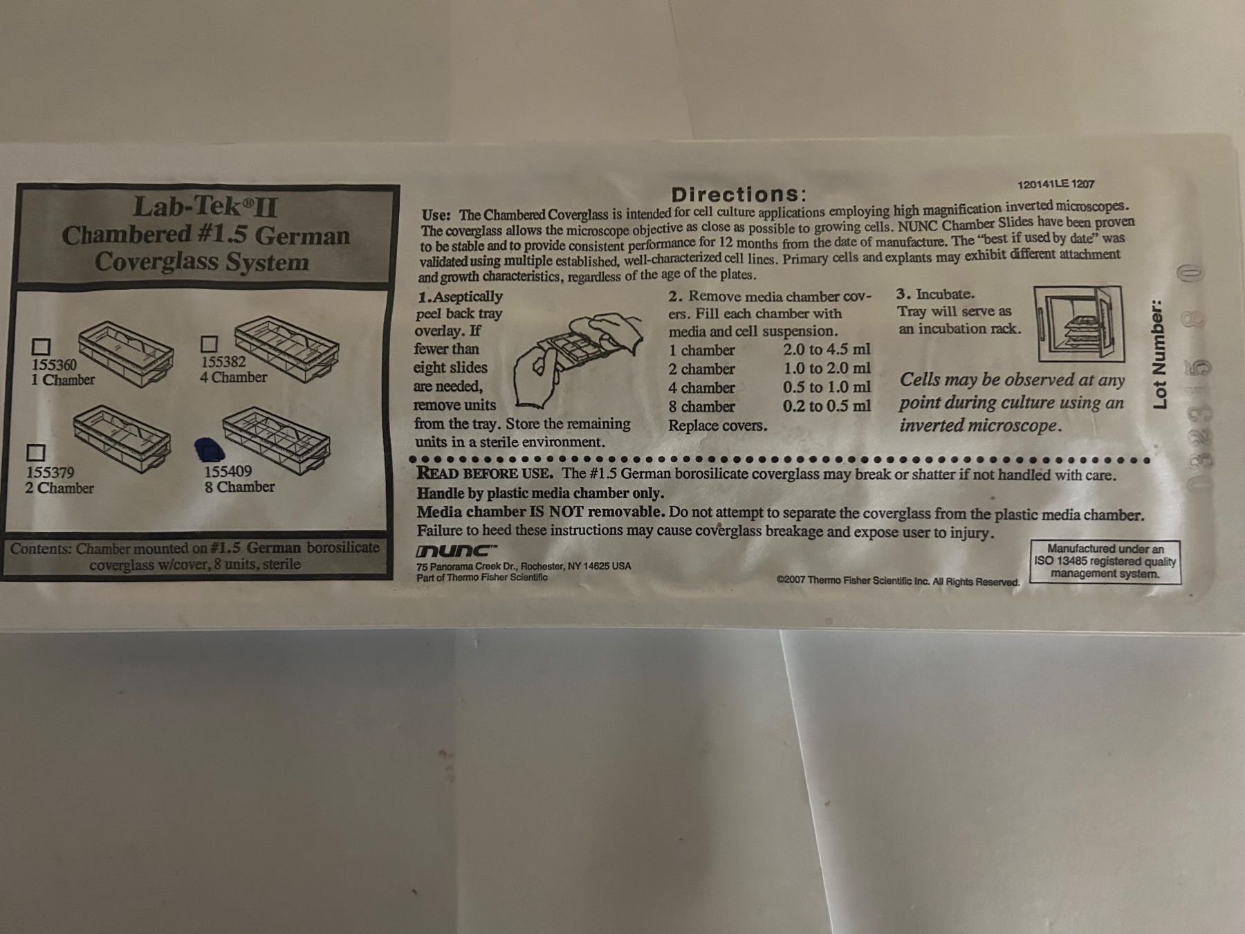 Altro in Accessori per animali: Lab Tek 2 Inkubationskanmern – Nuovo e nell'imballaggio originale da Schupfart venduto da philippb06 2
