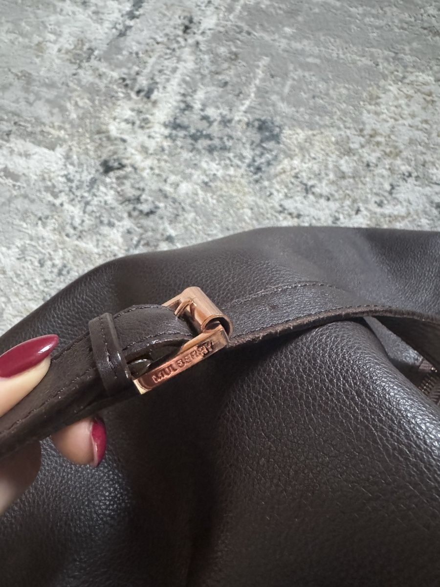 Mulberry Borse da donna: Mulberry Leder Schultertasche braun – Usato da Thalwil venduto da Iconicfashion 5