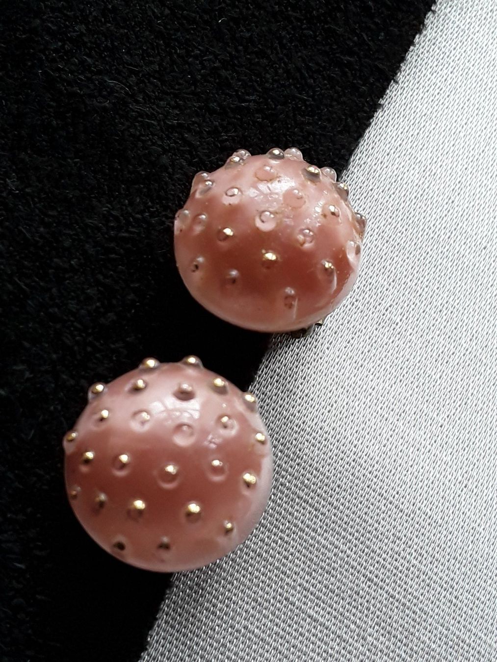 Murano Orecchini pendenti & Orecchini a lobo: Vintage MURANO rosa Ohrclips ca 1930-40 – Usato da Zürich venduto da helsan 5