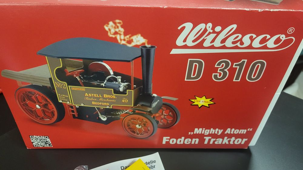 Wilesco D310 Foden Dampf-Lastwagen Mighty Atom (Neu (gemäss ...