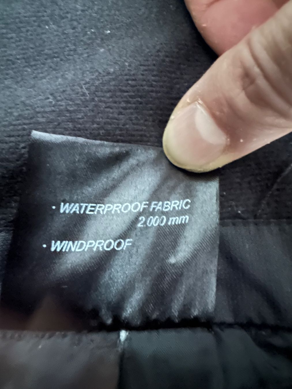 Pantaloni: Schwarze Skihose / Schneehose Gr.110 – Usato da Neuenhof venduto da FairDeal81 1