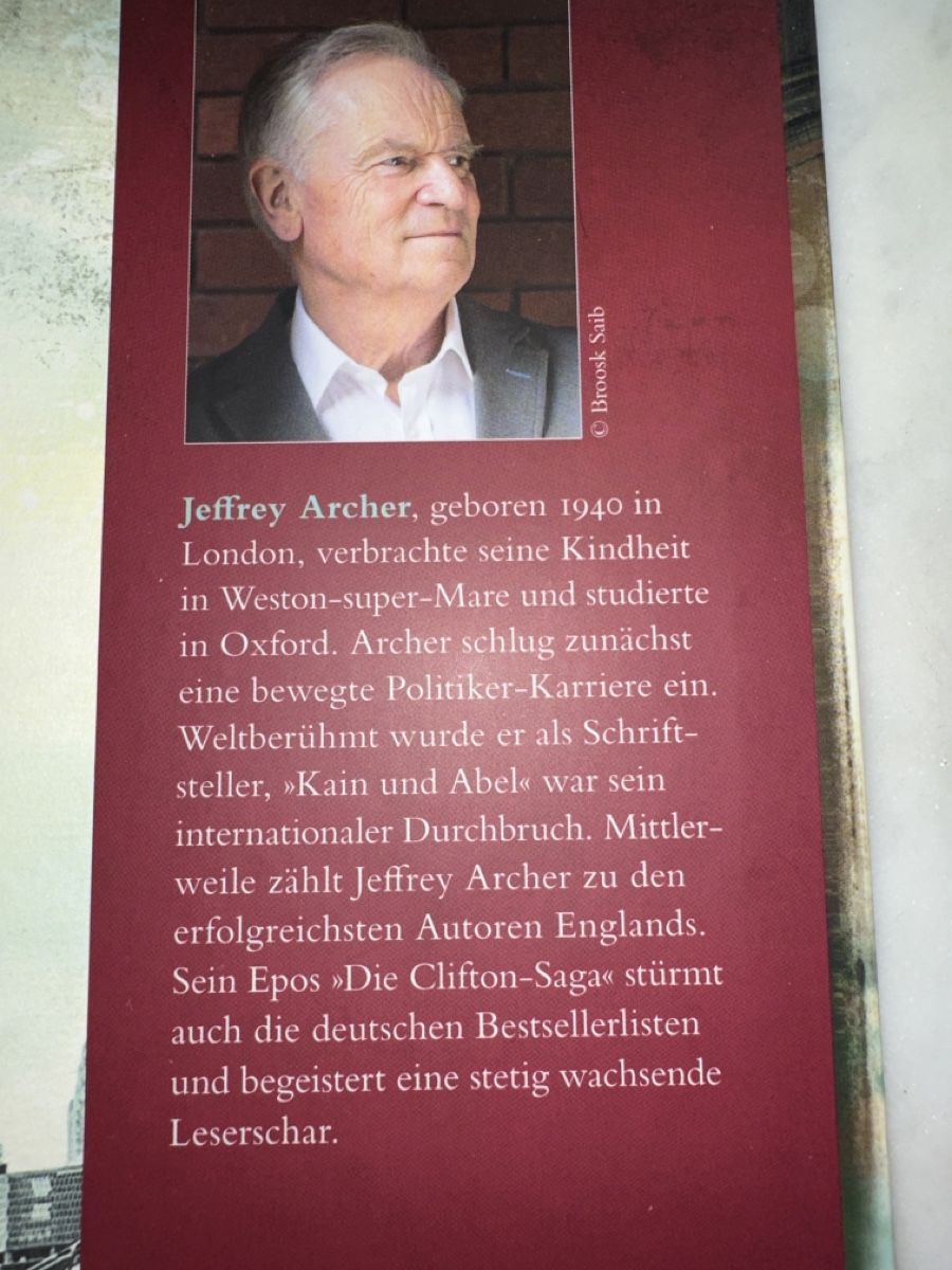 Libri: Jeffrey Archer "Traum des Lebens" Roman – Nuovo (secondo la descrizione) da Bern venduto da schnupka 2
