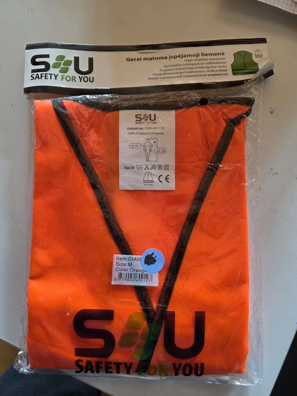 Gilet & Giacche: Safe for you - Leucht Warn Weste Grösse M – Nuovo e nell'imballaggio originale da Walterswil BE venduto da Lonitti