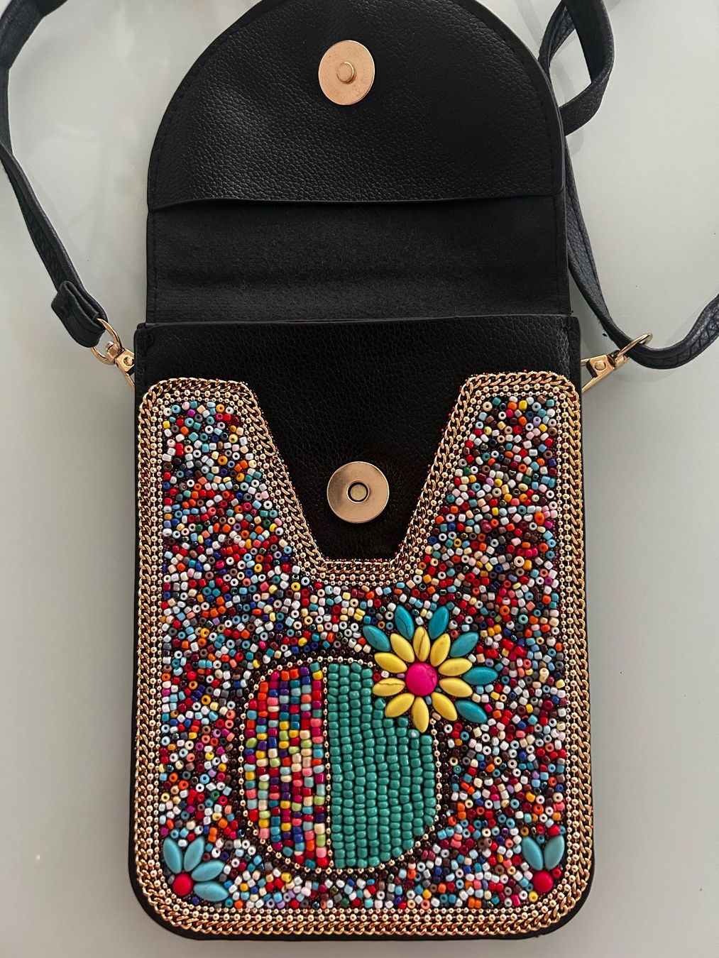 Borse: Handmade- Uigur / Bunte handgemachte Handytasche – Nuovo (secondo la descrizione) da Romanshorn venduto da jan_9rdj 2