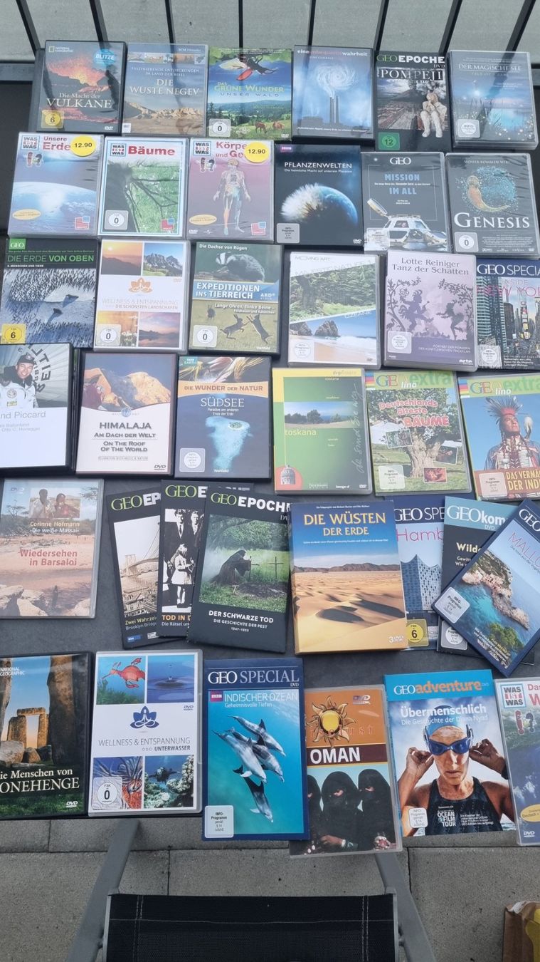 Tutti i DVDs: DVD-Sammlung Tiere, Länder und Gesellschaft – Usato da Meilen venduto da lisma29 1