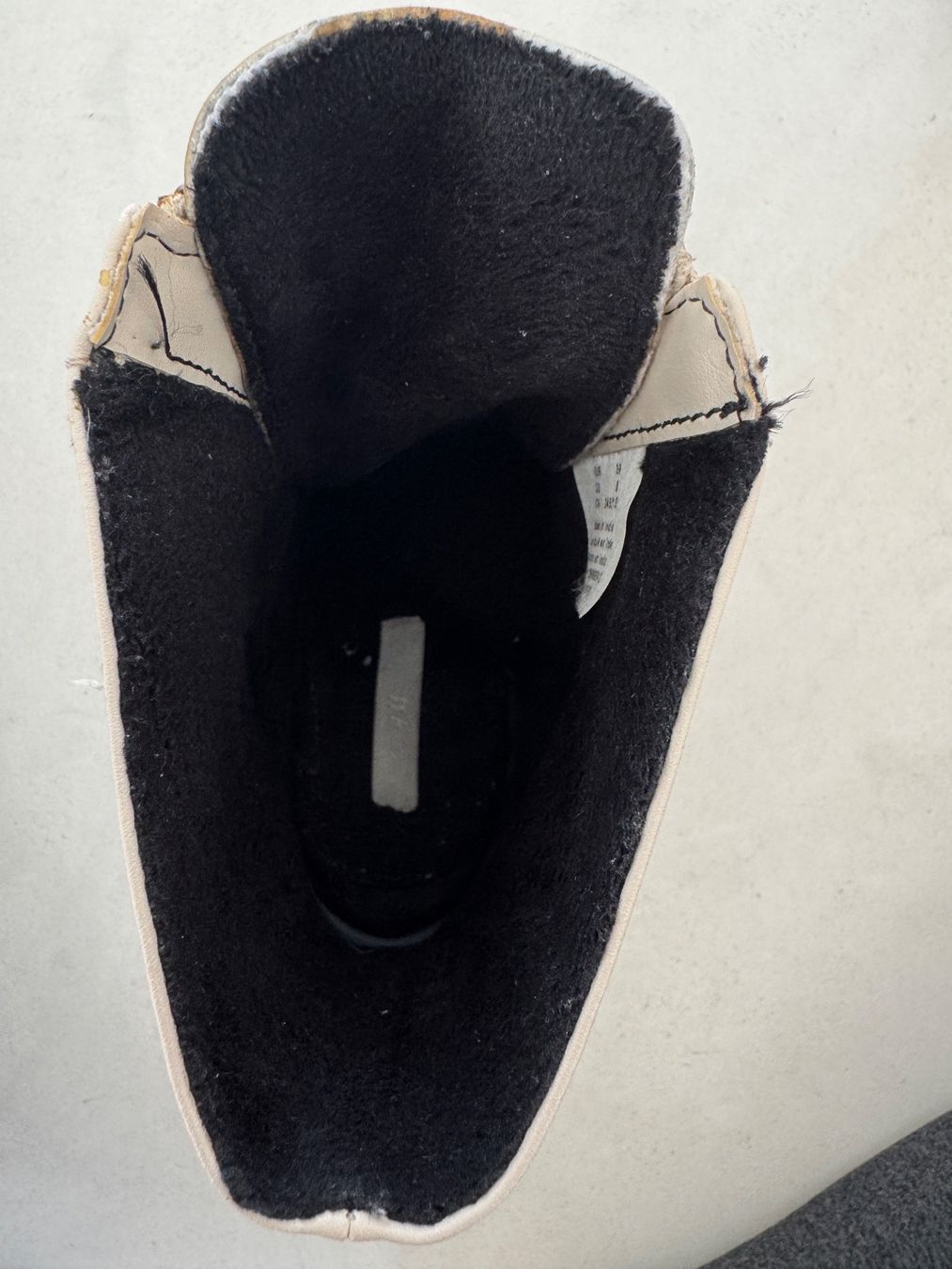H&M Scarpe da donna: Bottines crème talons compensés – Usato da giffers venduto da sev_c9x9 5