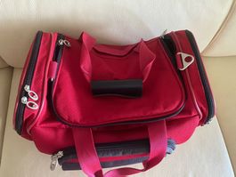 Rote Reisetasche Swiss Wenger, geräumig