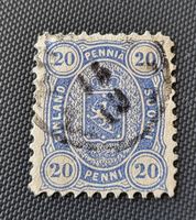Finnland alte briefmarke