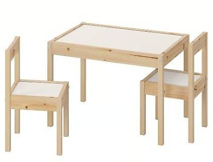 Ikea Tavoli: Table enfant IKEA LÄTT + 2 chaises – Usato da Lausanne venduto da Salafred 1