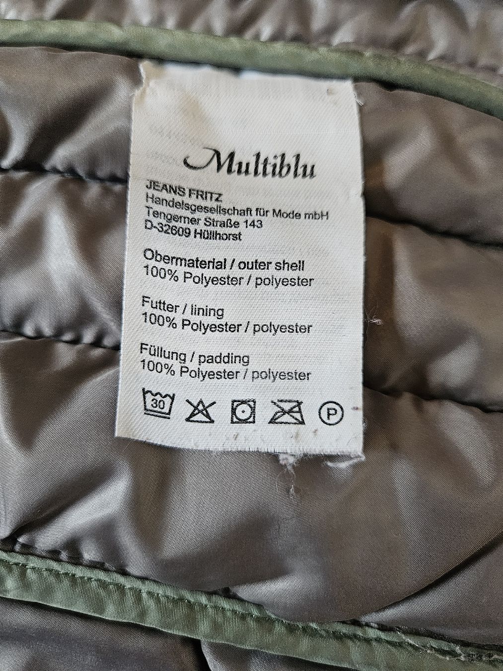 Giacche: Multiblu Winterjacke / Steppjacke grau – Usato da Ebikon venduto da SecondChance_byM 6