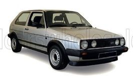 VW GOLF II GTi 1989 - DIAMOND Silber 1/18 Norev NEUHEIT
