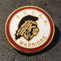 W237 - Pin S.C.V.A.A. Warriors Football Team