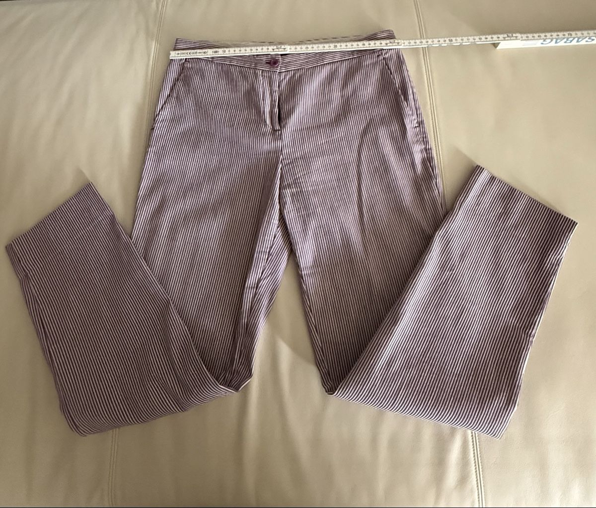 Etro Pantaloni: Etro Hose, lila gestreift  – Nuovo (secondo la descrizione) da Gümligen venduto da hookedonsales 3